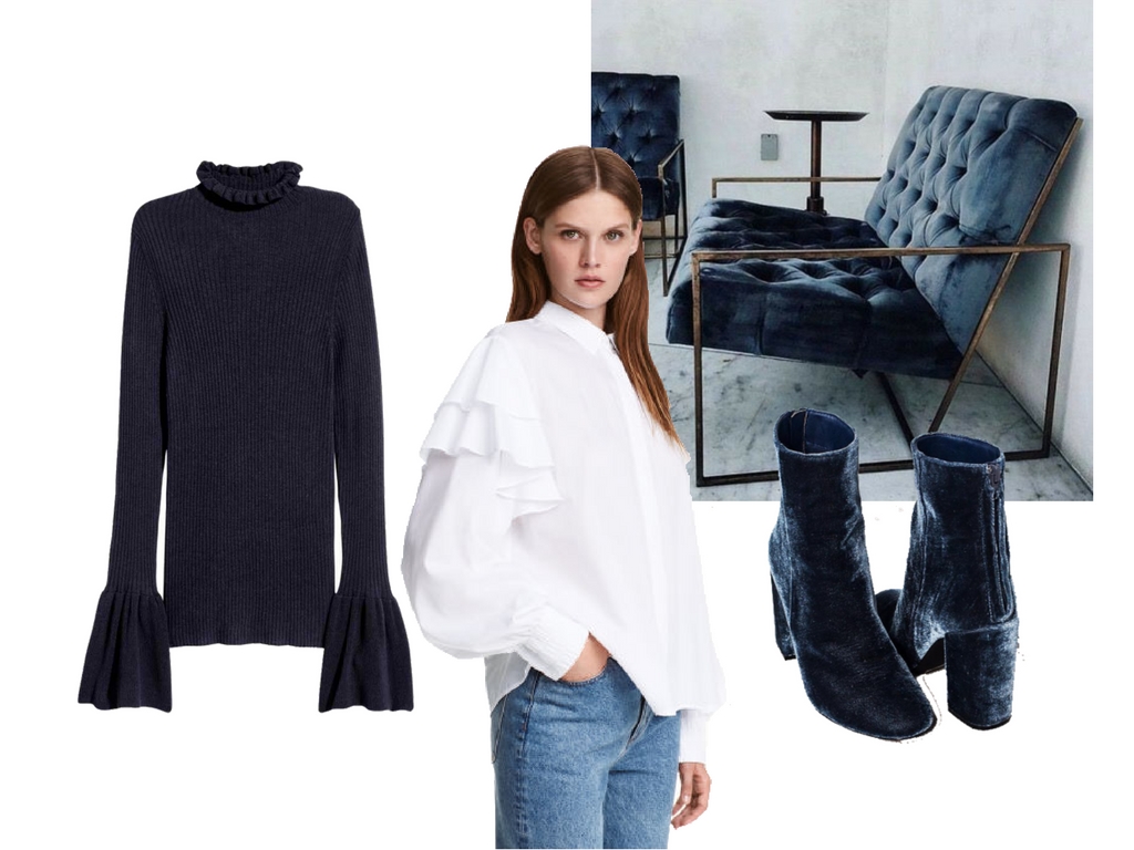 Latest obsessions | Ruffles & Navy